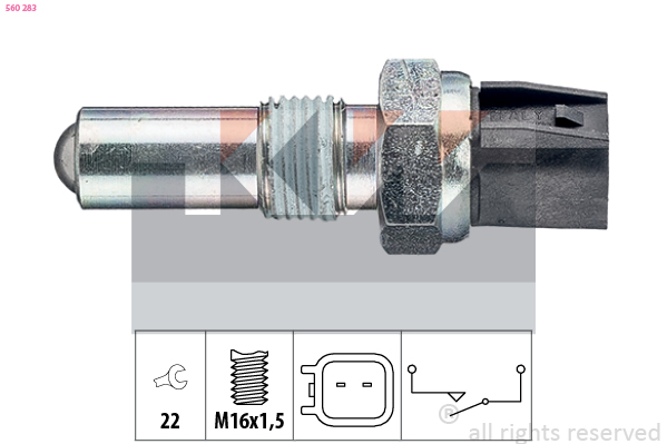 KW Tolatólampa kapcsoló 560283_KW